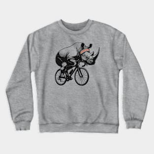 Cycling Rhino Crewneck Sweatshirt